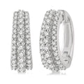 Diamond Petite Huggie Earrings