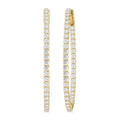Inside-Out Diamond Hoop Earrings