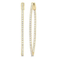 Inside-Out Diamond Hoop Earrings