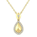 Pear Shape Diamond Fashion Pendant
