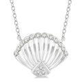 Maia Yarrow Seashell Petite Diamond Fashion Pendant