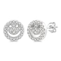 Smiley Petite Diamond Fashion Earrings