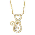 Zaira Majesty Cat Petite Diamond Fashion Pendant