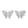 Butterfly Petite Diamond Fashion Earrings