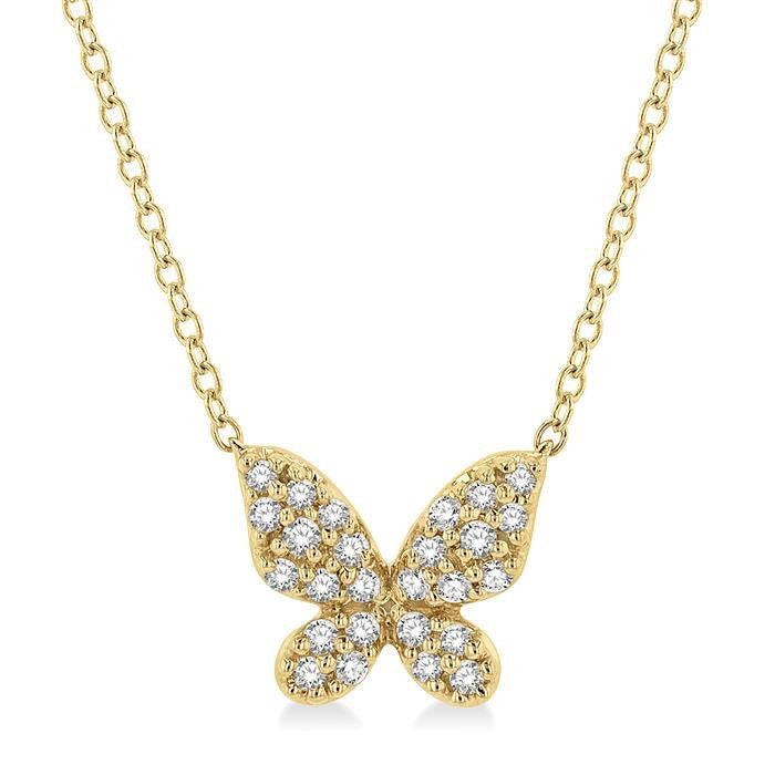 Étoile Zofia Butterfly Petite Diamond Fashion Pendant