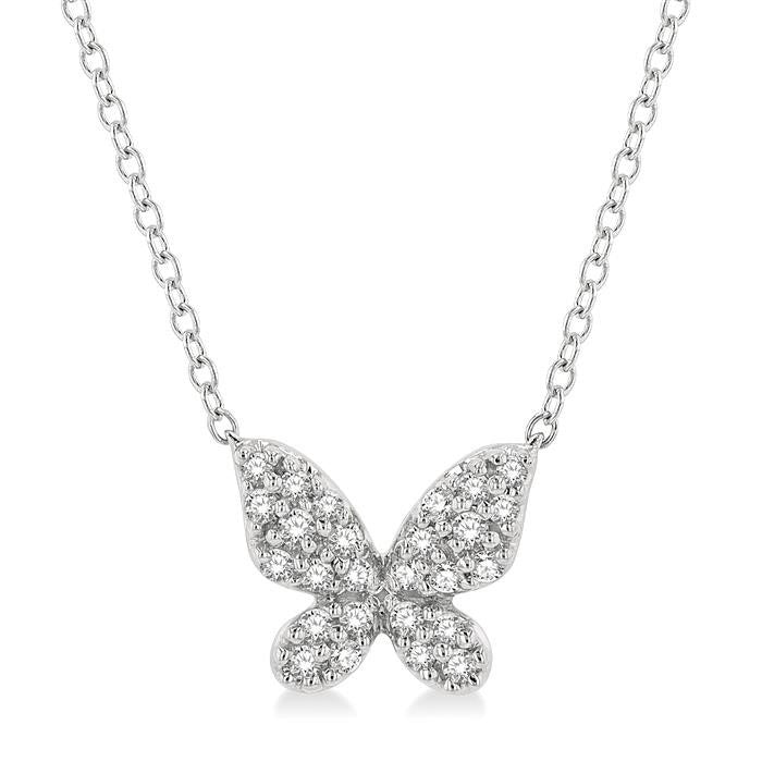 Luna Thalia Butterfly Petite Diamond Fashion Pendant