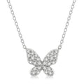 Luna Thalia Butterfly Petite Diamond Fashion Pendant
