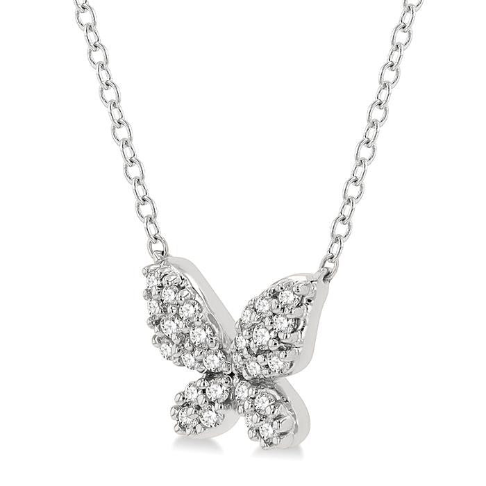 Luna Thalia Butterfly Petite Diamond Fashion Pendant