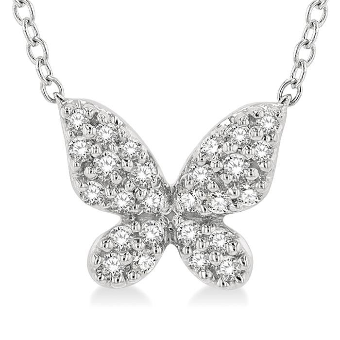 Luna Thalia Butterfly Petite Diamond Fashion Pendant