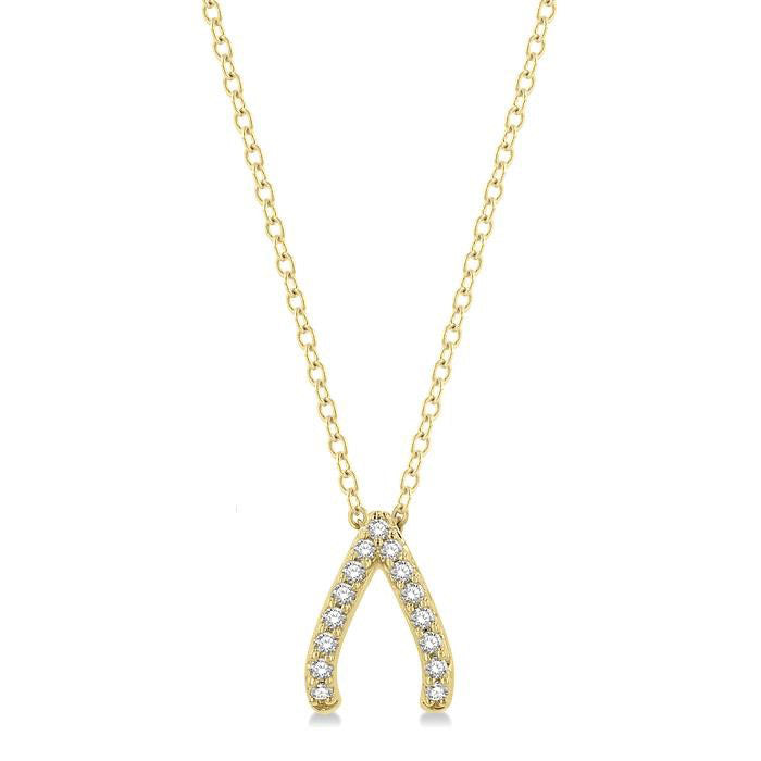 Wishbone Petite Diamond Fashion Pendant