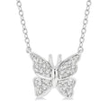 Zenith Bramble Butterfly Petite Diamond Fashion Pendant