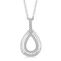 Minerva Fable Pear Shape Petite Diamond Fashion Pendant
