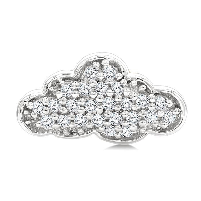 Cloud Petite Diamond Fashion Earrings