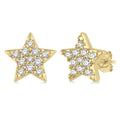 Star Petite Diamond Fashion Earrings