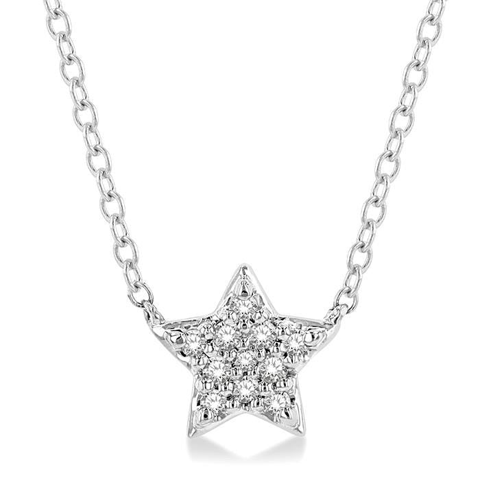 Gaia Nova Star Petite Diamond Fashion Pendant