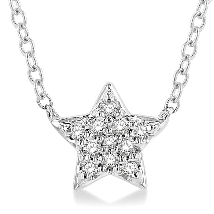 Maia Seraph Star Petite Diamond Fashion Pendant