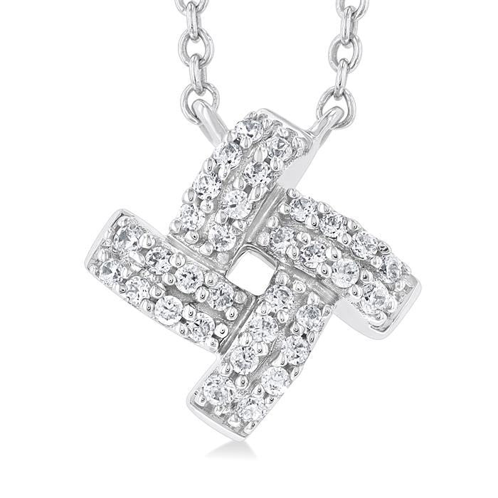 Knot Petite Diamond Fashion Pendant