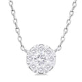 Nova Fable Round Shape Shine Bright Petite Diamond Fashion Pendant