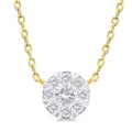 Élan Tamarind Round Shape Shine Bright Petite Diamond Fashion Pendant