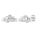 Cloud Petite Diamond Fashion Earrings