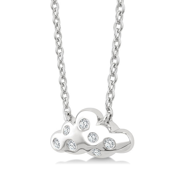 Juno Whisper Cloud Petite Diamond Fashion Pendant
