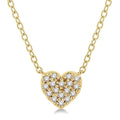 Haven Yvette Heart Shape Petite Diamond Fashion Pendant
