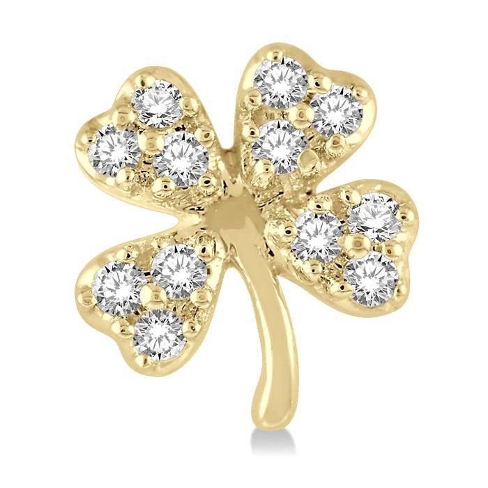 Clover Petite Diamond Fashion Earrings