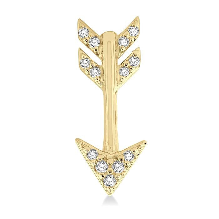 Arrow Petite Diamond Fashion Earrings