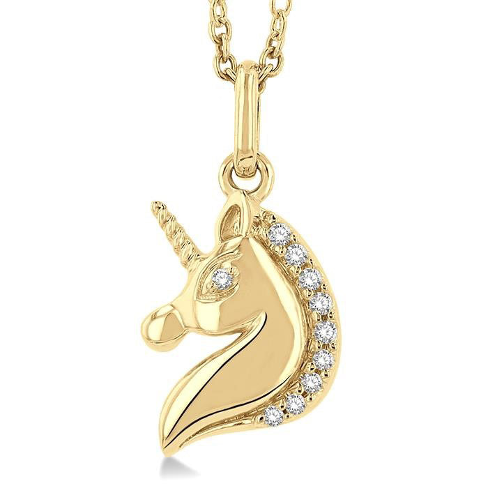 Tempest Maia Unicorn Petite Diamond Fashion Pendant