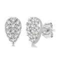 Pear Shape Petite Diamond Fashion Earrings