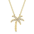Élan Tempest Palm Tree Petite Diamond Fashion Pendant