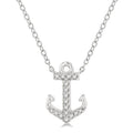 Thalia  Anchor Petite Diamond Fashion Pendant