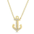 Nimbus Umbria Anchor Petite Diamond Fashion Pendant