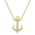 Nimbus Umbria Anchor Petite Diamond Fashion Pendant