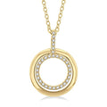 Quorra Tide Circle Petite Diamond Fashion Pendant