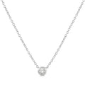 Aster Selene Bezel Set Petite Diamond Fashion Pendant