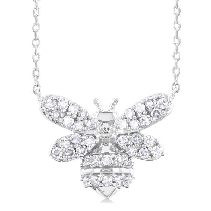 Regalia Drift Bumble Bee Petite Diamond Fashion Pendant