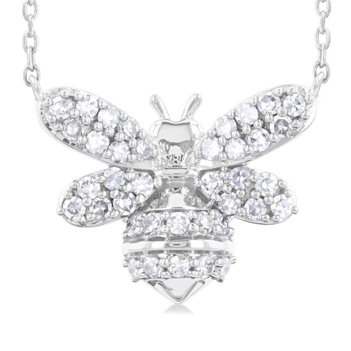 Regalia Drift Bumble Bee Petite Diamond Fashion Pendant