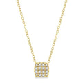 Peregrine Artemis Cushion Shape Petite Diamond Fashion Pendant