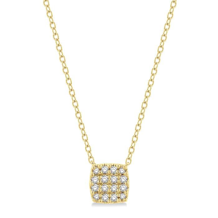Peregrine Artemis Cushion Shape Petite Diamond Fashion Pendant