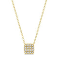 Lysandra Sabine Cushion Shape Petite Diamond Fashion Pendant