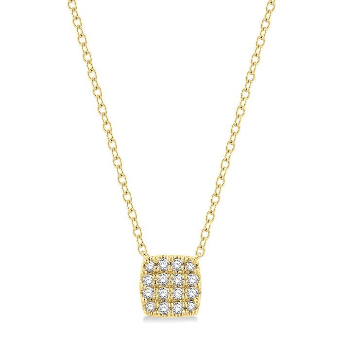 Lysandra Sabine Cushion Shape Petite Diamond Fashion Pendant