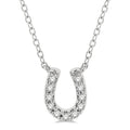 Indigo Cypress Horseshoe Petite Diamond Fashion Pendant