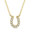 Harbor Serenade Horseshoe Petite Diamond Fashion Pendant