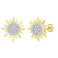 Sun Petite Diamond Fashion Earrings
