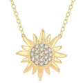 Sun Petite Diamond Fashion Pendant