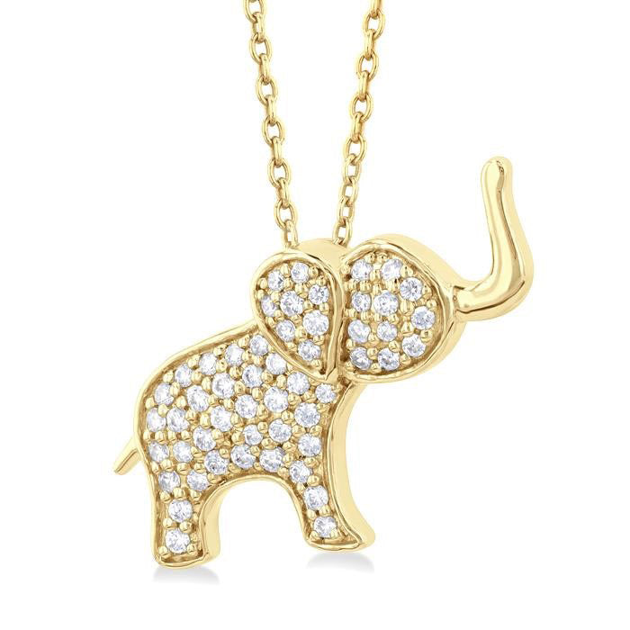 Horizon Jubilee Elephant Petite Diamond Fashion Pendant