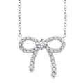 Maia Mallow Bow Petite Diamond Fashion Pendant