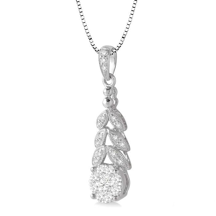 Round Shape Shine Bright Diamond Pendant