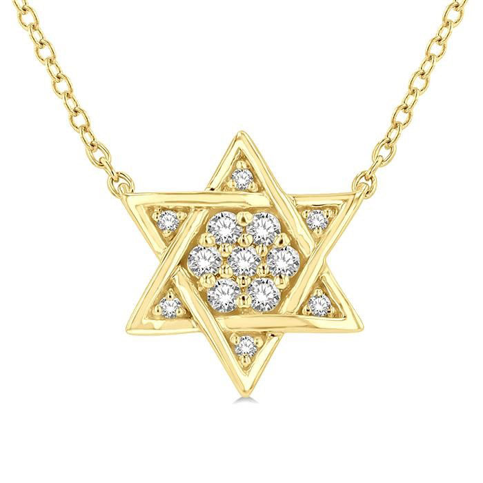 Aquila Étoile Star Of David Petite Diamond Fashion Pendant